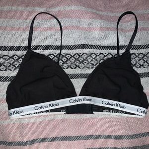 *Calvin Klein spaghetti strap bra*